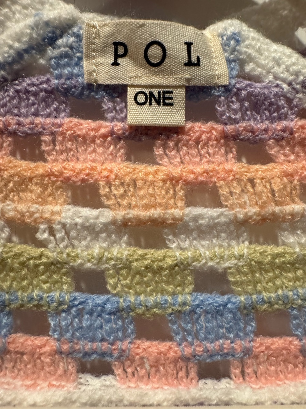 POL Crochet Granny Square Duster - Cardigan - New In Package, NWOT - Picture 4 of 7